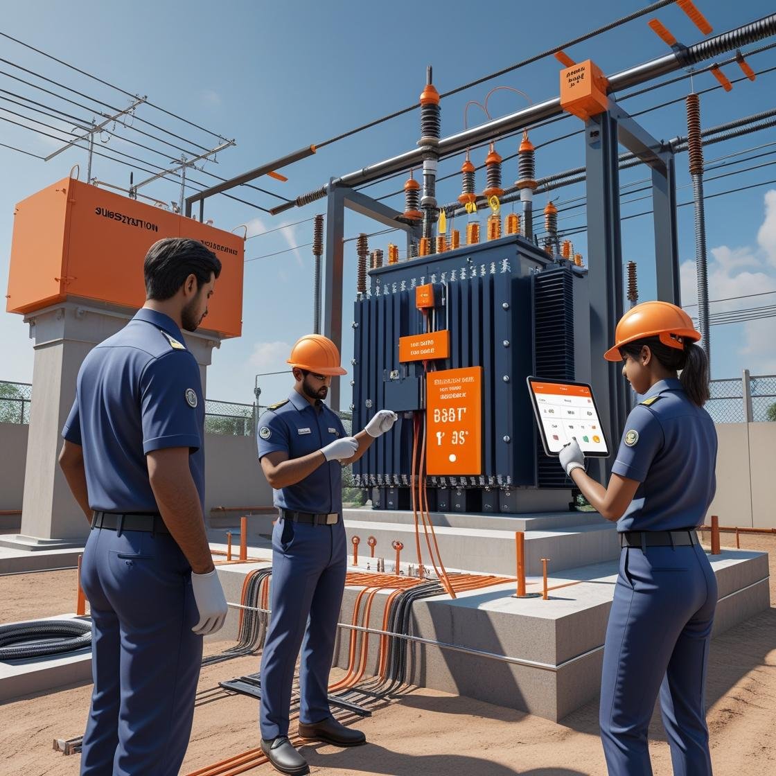 Transformer Yard Setup